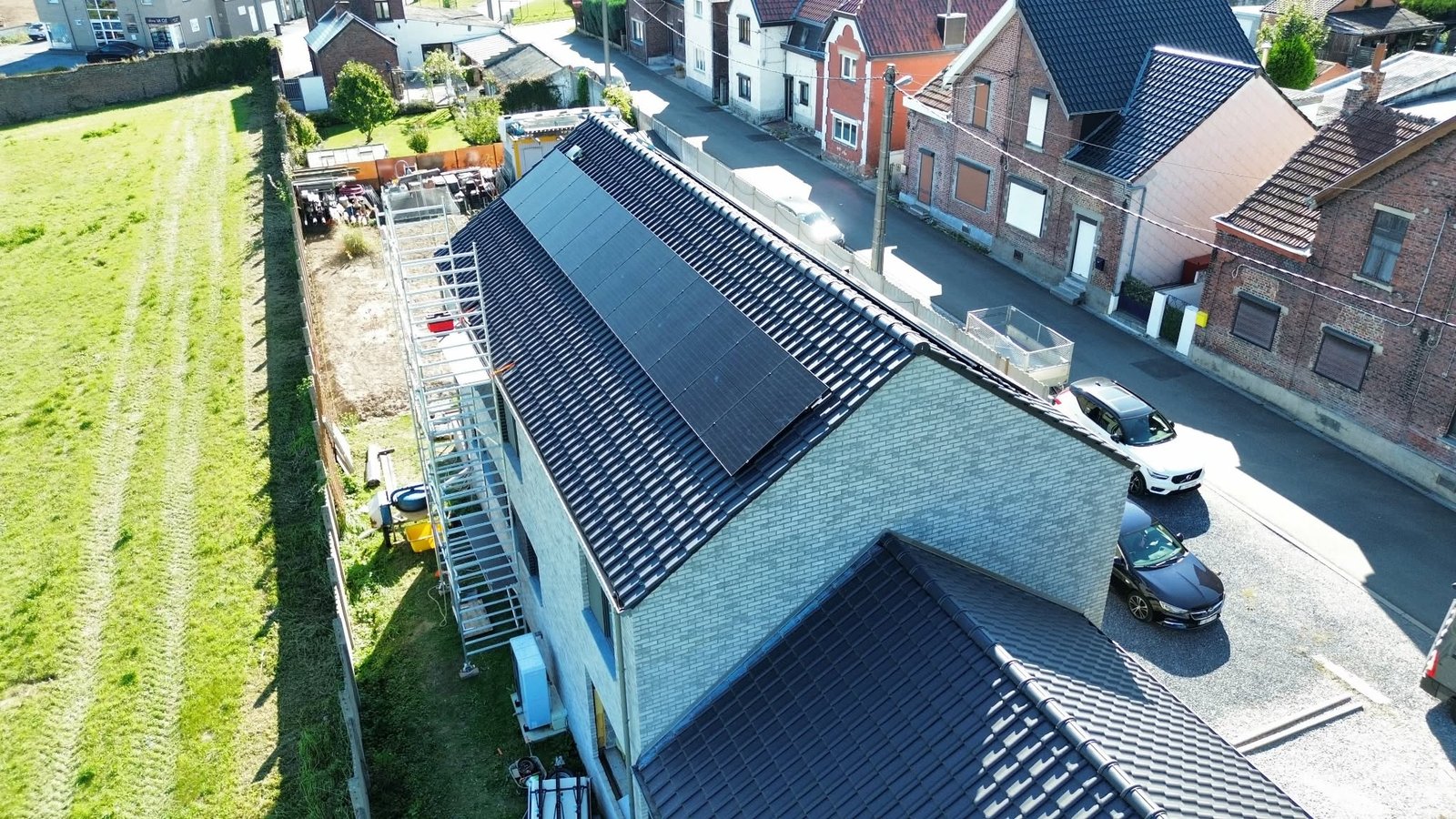 Panneaux photovoltaïques toiture